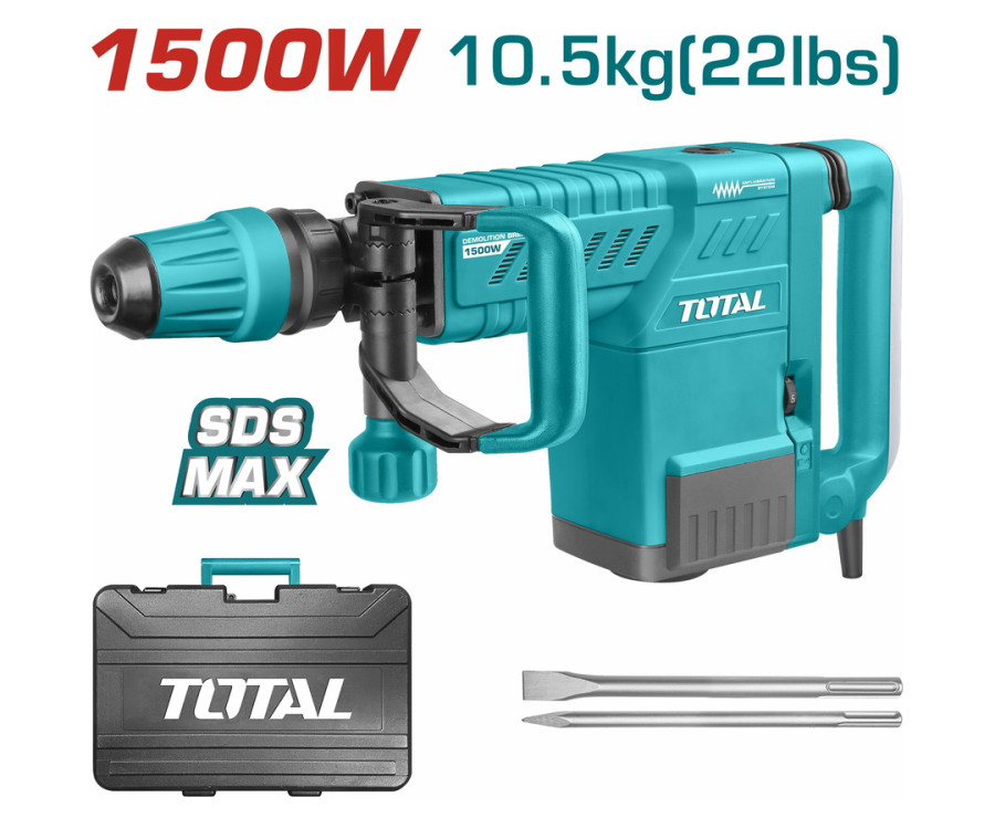 Σκαπτικό - Κατεδαφιστικό SDS-Max 1500W Total TH215002
