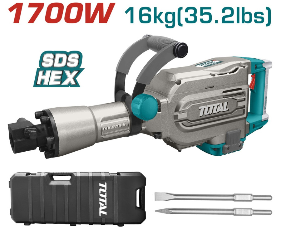 Σκαπτικό - Κατεδαφιστικό SDS-Hex 1700W Total (TH215456)