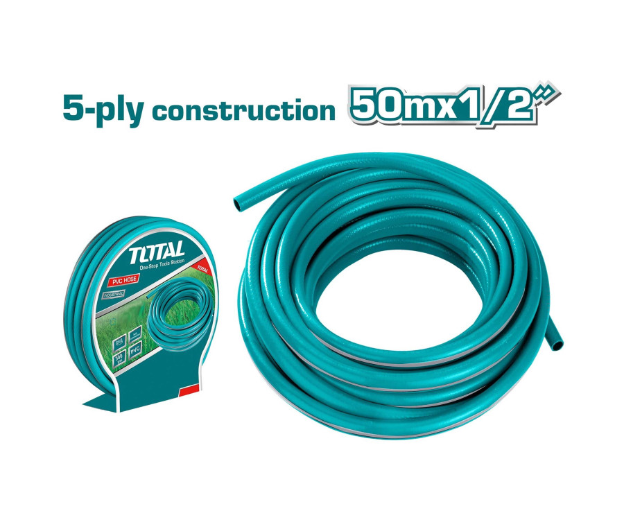 Λάστιχο Ποτίσματος 5 Στρωμάτων 1/2" 50m Total THPH501255