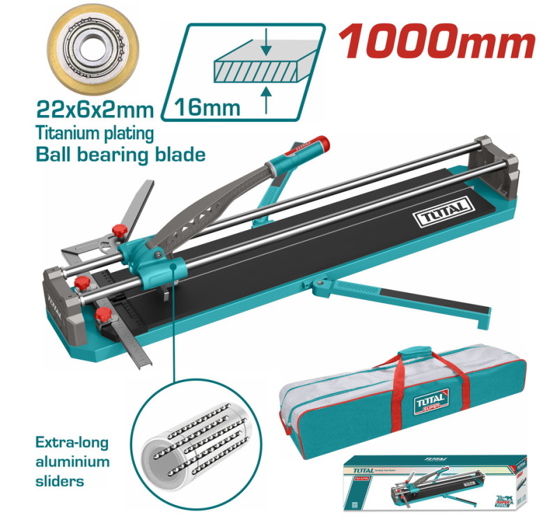 Κόφτης Πλακιδίων 100cm / 16mm Επαγγελματικός Total THT571001