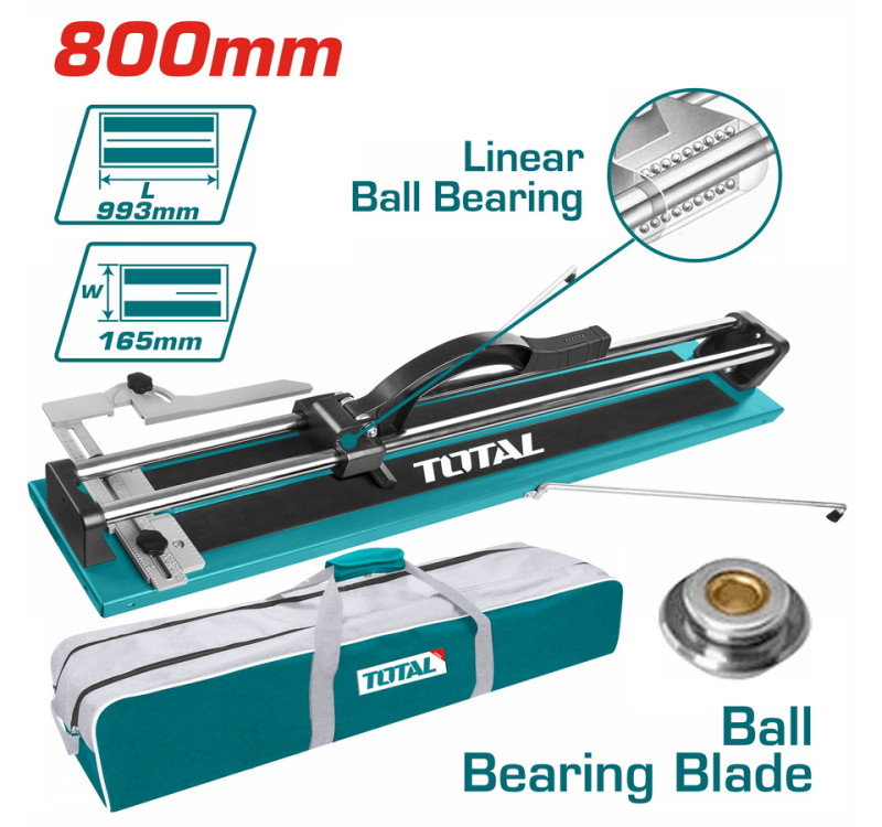 Κόφτης Πλακιδίων 80cm / 14mm Επαγγελματικός Total THT578004