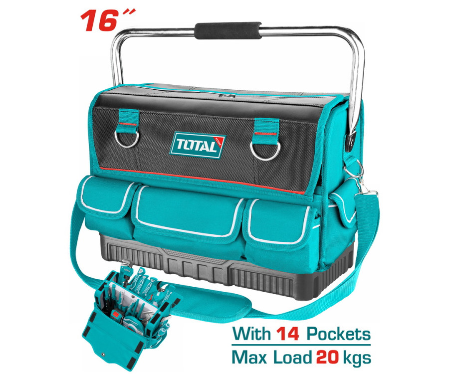 Επαγγελματική Τσάντα Εργαλείων Total 16" THT66L01