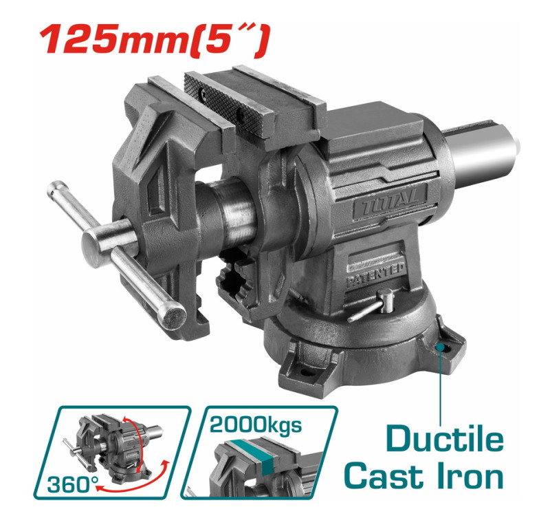Μορσά Πολλαπλών Χρήσεων Περιστρεφόμενο 5" / 125mm Total THTMF6156