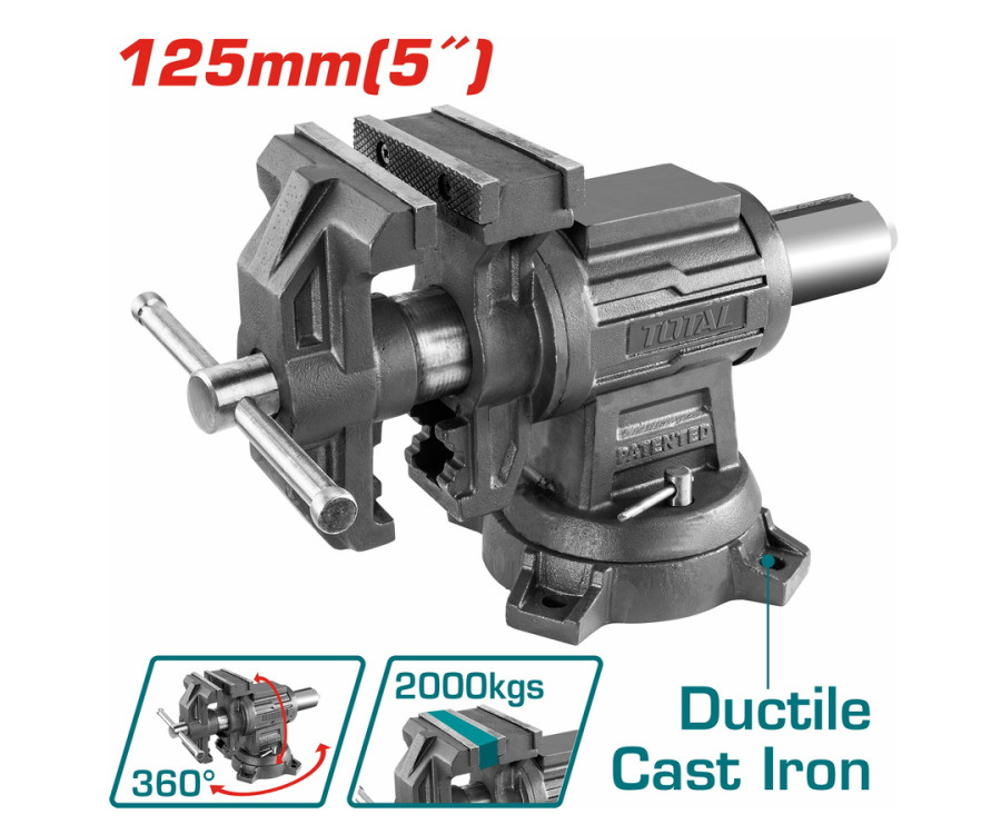 Μορσά Πολλαπλών Χρήσεων Περιστρεφόμενο 5" / 125mm Total THTMF6156