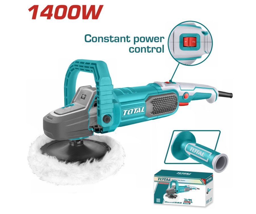 Γωνιακός Αλοιφαδόρος 1.400W – 180mm Επαγγελματικός Total TP11418026