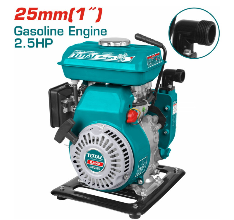Αντλία Νερού Βενζινοκίνητη 1" 2.5HP Επαγγελματική Total TP3101