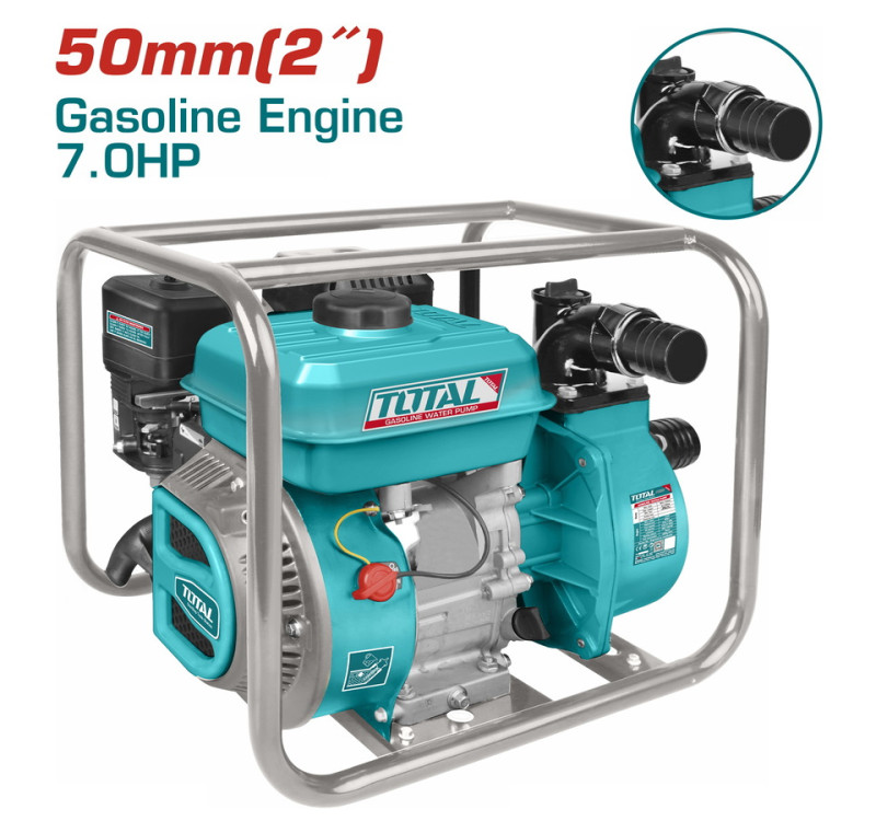 Αντλία Νερού Βενζινοκίνητη 2" 7Hp Επαγγελματική Total TP3202