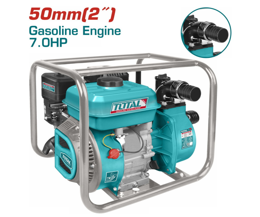 Αντλία Νερού Βενζινοκίνητη 2" 7Hp Επαγγελματική Total TP3202