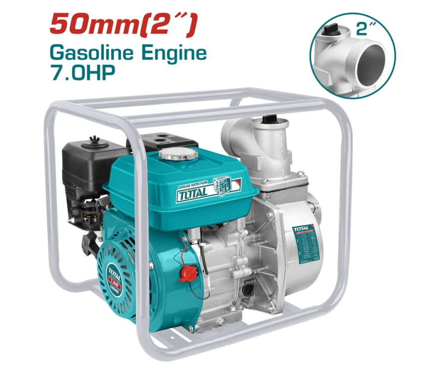 Αντλία Νερού Βενζίνης 2" 7HP 208cc Total TP35012