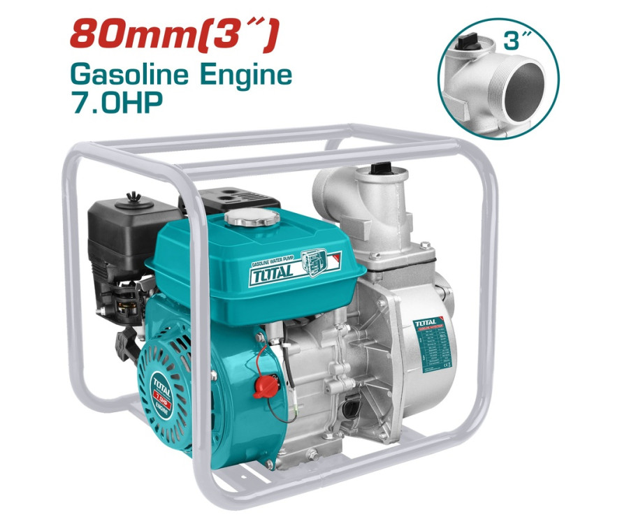 Αντλία Νερού Βενζίνης 3" 7HP 208cc Total TP38012