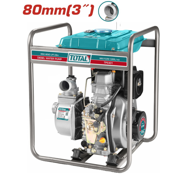 Αντλία Νερού Πετρελαίου 3" 5.5HP Total TP5301