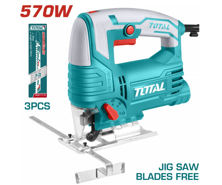 Παλινδρομική Σέγα Επαγγελματική 570W Total TS206656