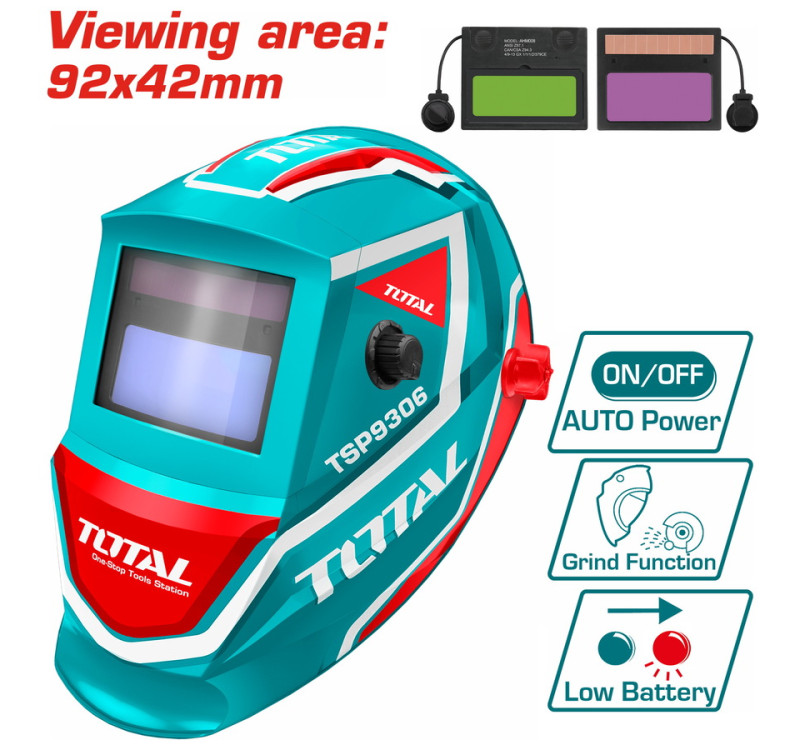 Μάσκα Συγκόλλησης Ηλεκτρονική Total TSP9306