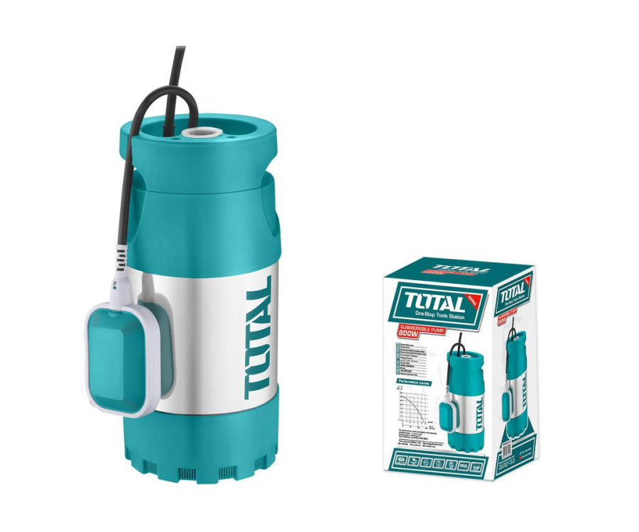 Υποβρύχια Αντλία Πηγαδιών INOX 800W Total TWP680012