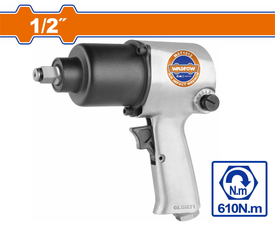 Αεροκλείδο 1/2" 610Nm Wadfow WAT1512