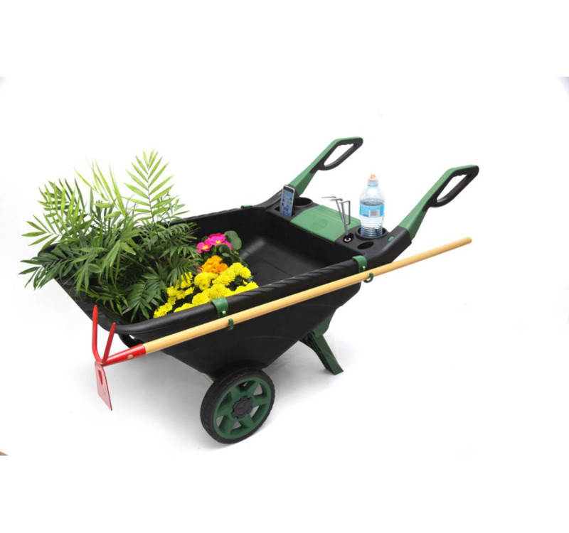 Καρότσι Κήπου Πλαστικό Bax Roll It All 80L WB80