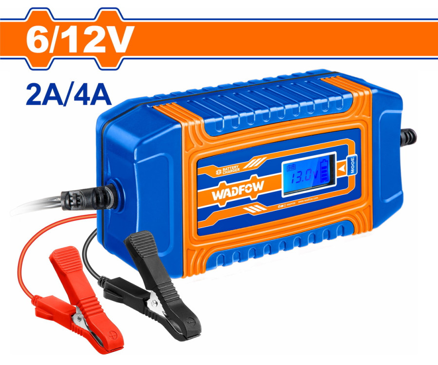 Αυτόματος Φορτιστής-Συντηρητής Μπαταριών 6/12V Wadfow WBY15041