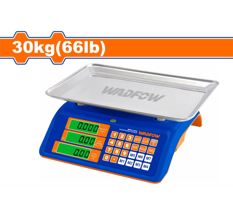 Ηλεκτρονική Ζυγαριά 30Kg Wadfow WEC1520