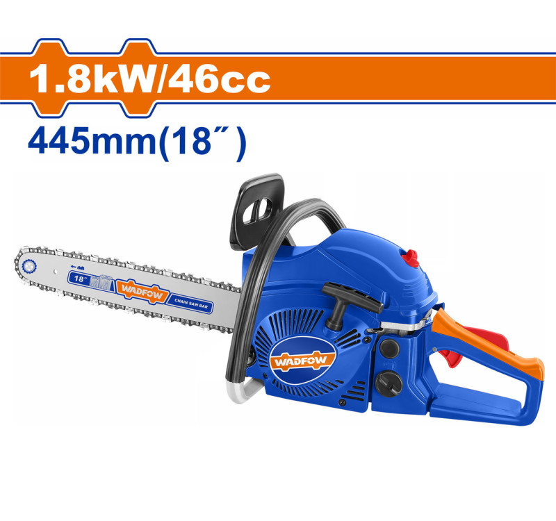 Αλυσοπρίονο Βενζινοκίνητο 46cc 2.5HP Λάμα 45cm Wadfow WGC1552