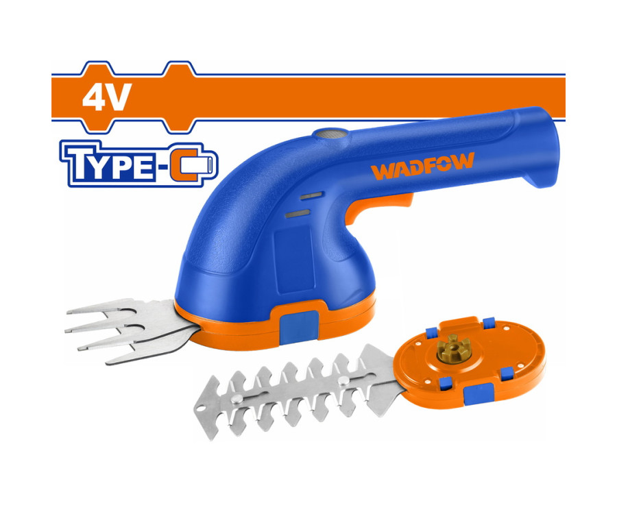 Ψαλίδι Γκαζόν & Θάμνων Μπαταρίας Wadfow Wjc1504 4V Type-C