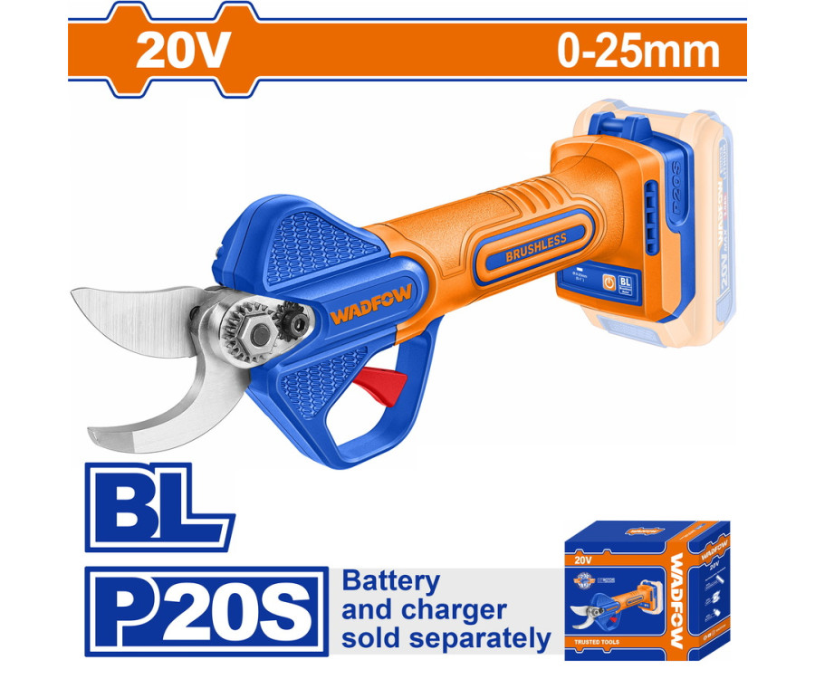 Ψαλίδι Κλαδέματος Μπαταρίας Wadfow Wjfp525 20V Brushless 25mm