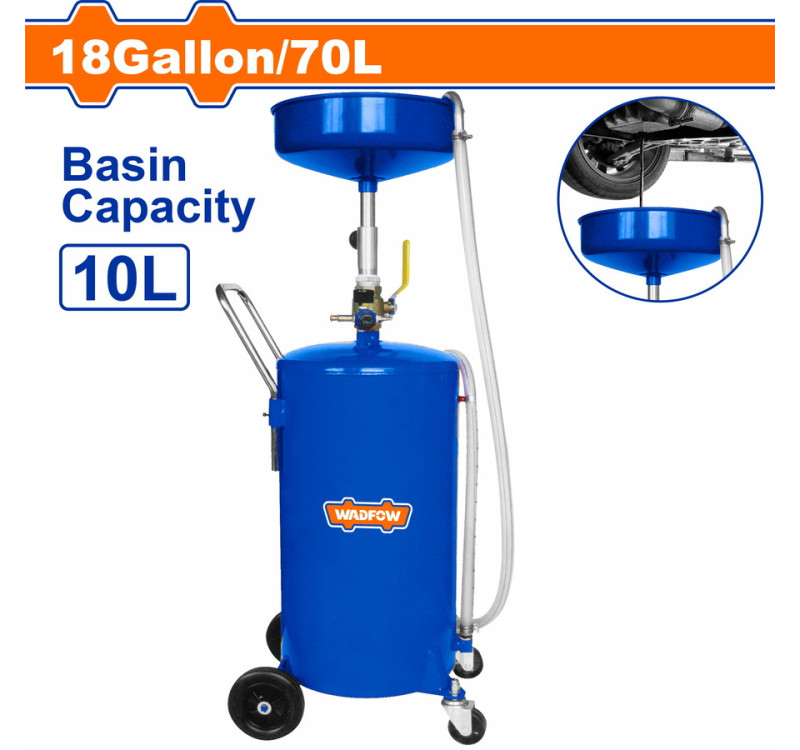 Αναρροφητήρας – Συλλέκτης Λαδιού 70Lt Wadfow Wkd1A07