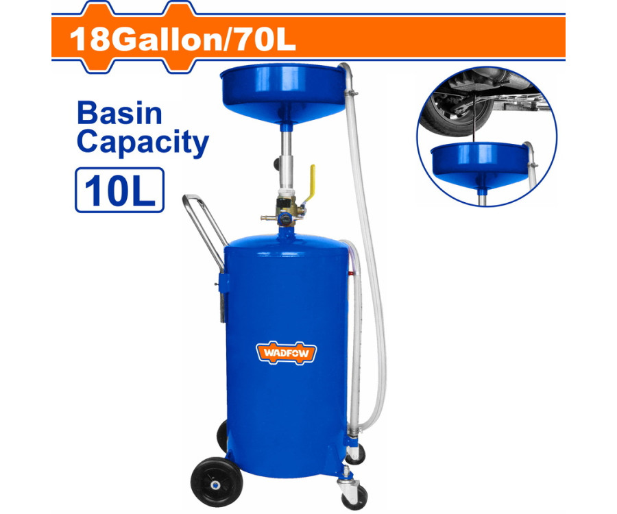 Αναρροφητήρας – Συλλέκτης Λαδιού 70Lt Wadfow Wkd1A07