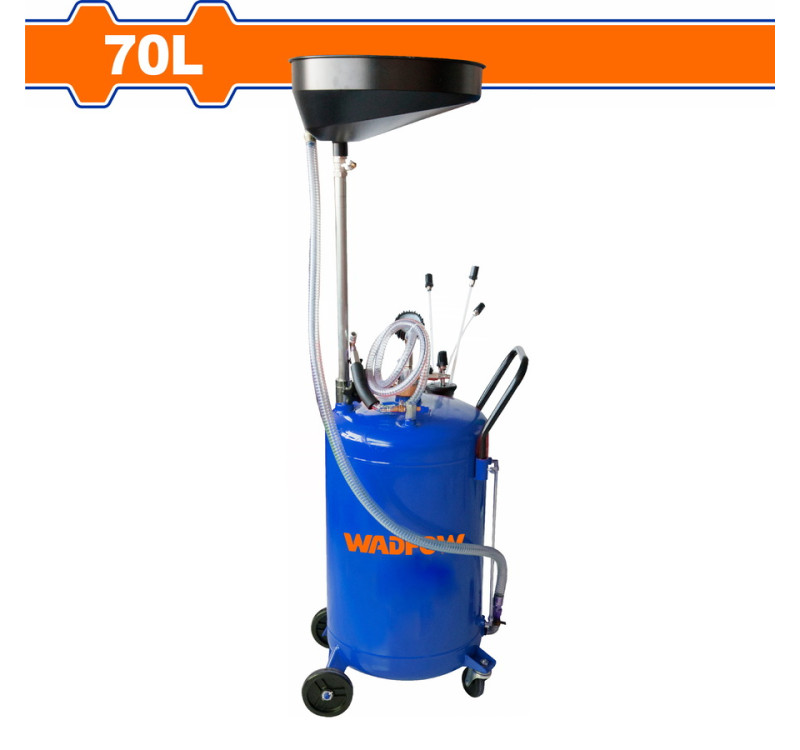 Αναρροφητήρας – Συλλέκτης Λαδιού Πνευματικός 70Lt Wadfow Wkd2A07