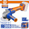 Γωνιακός Τροχός 115mm Μπαταρίας 20V Brushless Wadfow WLAPB520 (Χωρίς Μπαταρία & Φορτιστή)