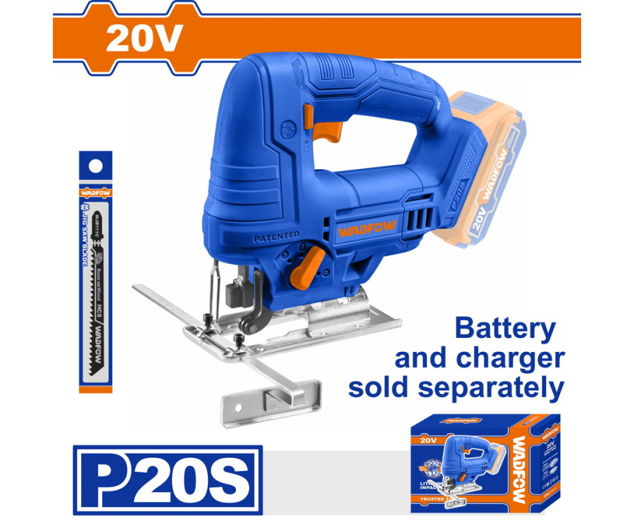 Σέγα Μπαταρίας 20V Wadfow WLS1565 Χωρίς Μπαταρία & Φορτιστή