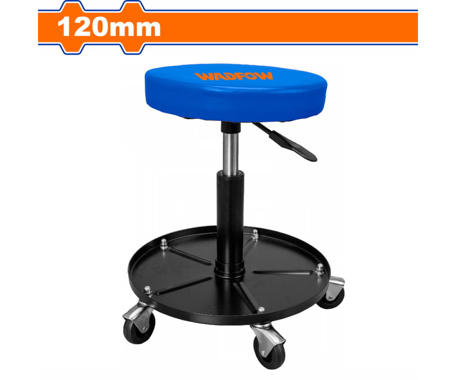Τροχήλατο Σκαμπό Εργασίας Ρυθμιζόμενο 120mm Wadfow WNC1521 έως 110Kg