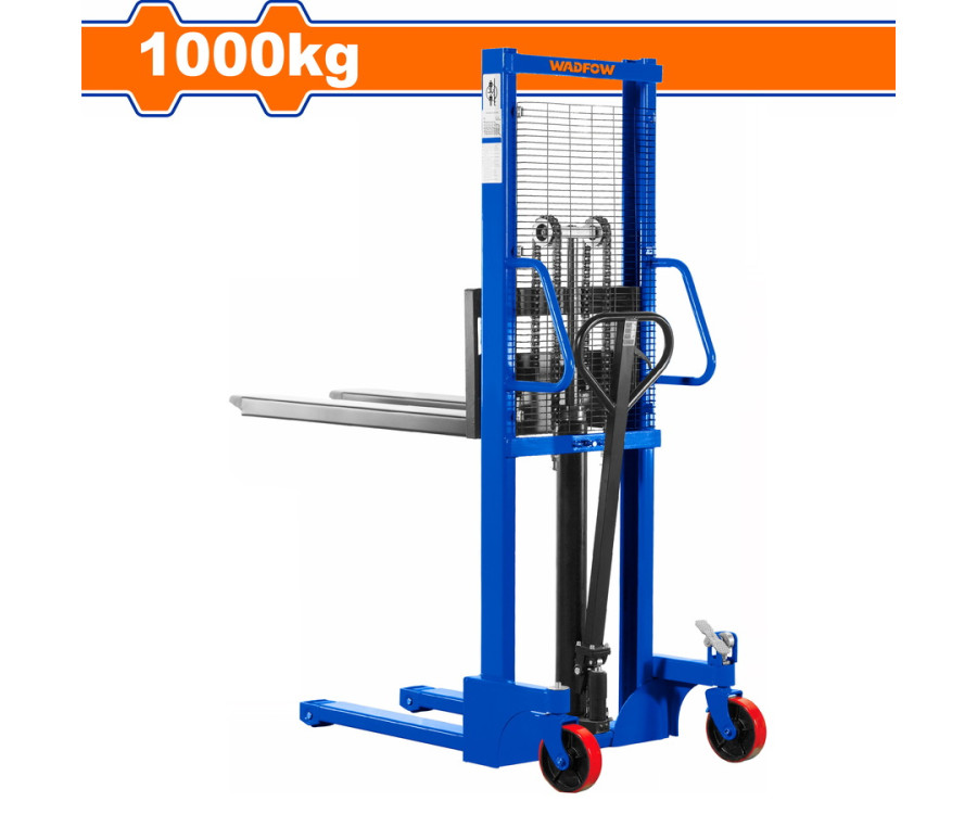 Χειροκίνητο Περονοφόρο Wadfow Wnk1R10 1.000Kg Με Ύψος Ανύψωσης 1,6m