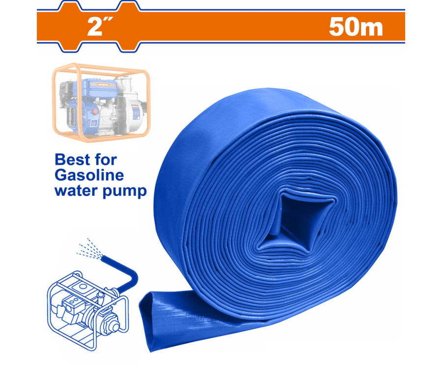 Λάστιχο Πατητό PVC 2" / 50m Wadfow WPFH0205