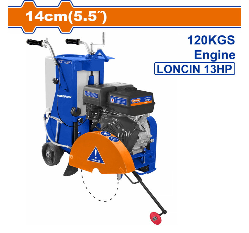 Ασφαλτοκόφτης Βενζίνης 13Hp Φ-405Mm Wadfow Wqf2A16