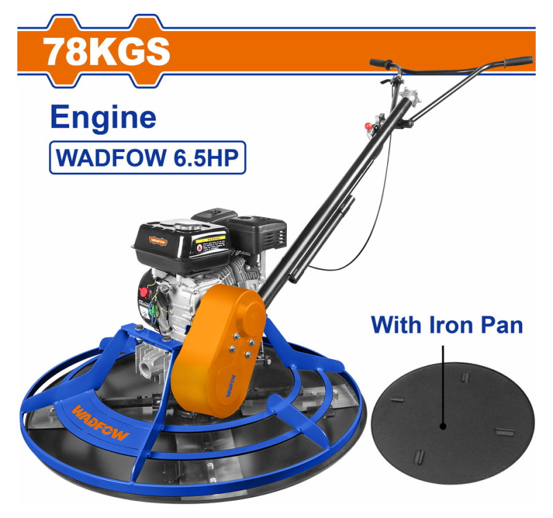 Βενζινοκίνητος Λειαντήρας Μπετού 196cc / 6,5Hp Wadfow WQM1A36