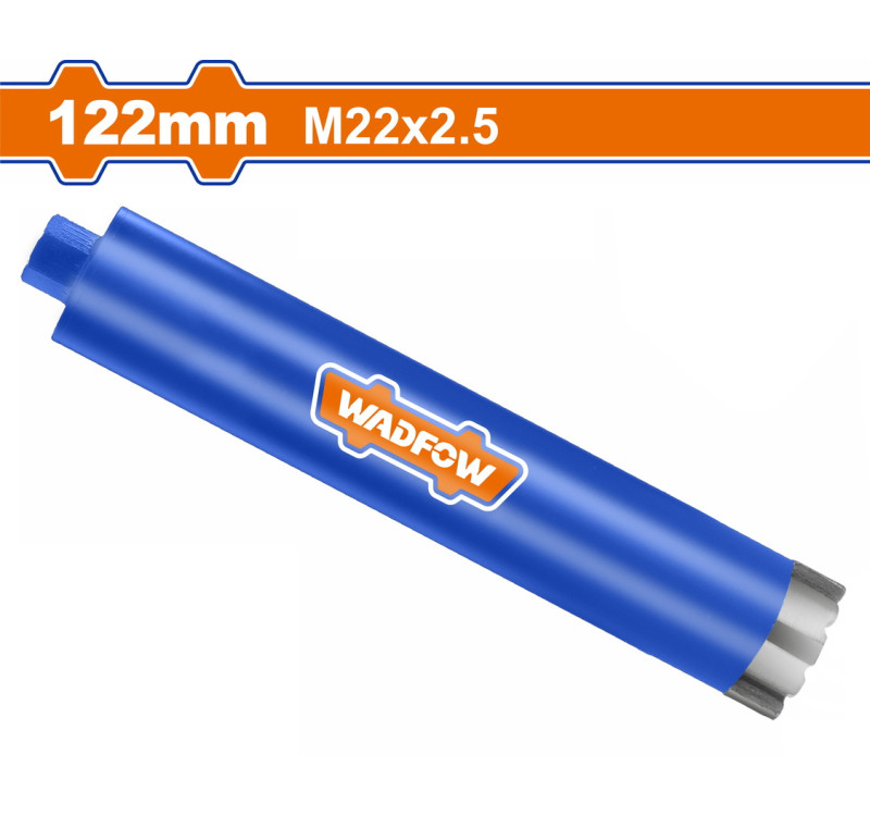 Διαμαντοκορώνα Υγρής Κοπής 122mm x 450mm Wadfow WQR13122