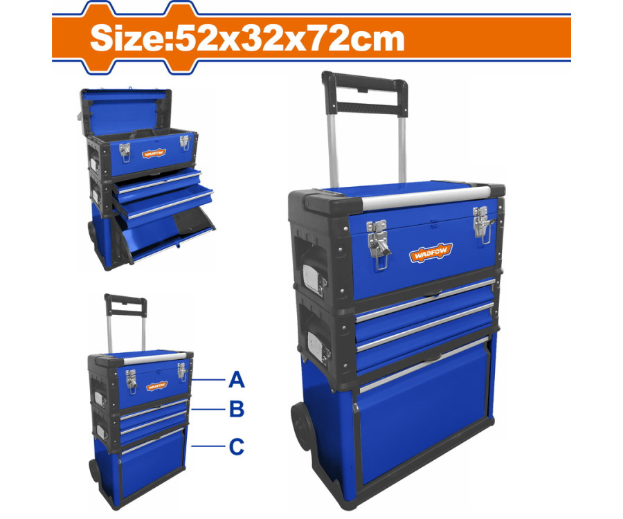 Εργαλειοφορος Trolley  Wadfow Wtb6A72 520 Χ 320 Χ 720Mm