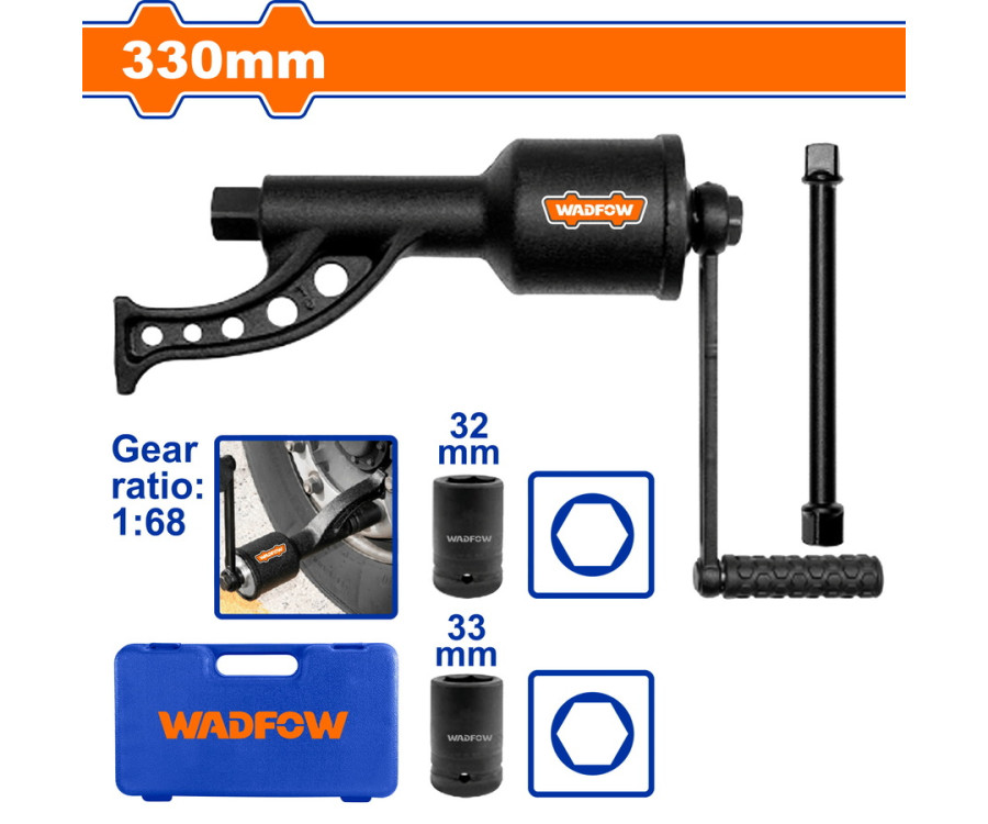 Κλειδί Μπουλονιών / Πολλαπλασιαστής Ροπής 1" Wadfow WTH1D68