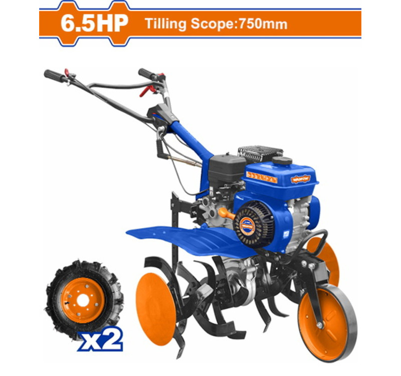 Σκαπτικό Βενζινοκίνητο 75cm 210cc 6.5HP Wadfow WTL1A75