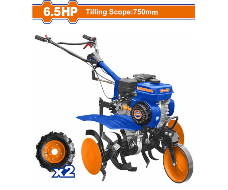 Σκαπτικό Βενζινοκίνητο 75cm 210cc 6.5HP Wadfow WTL1A75