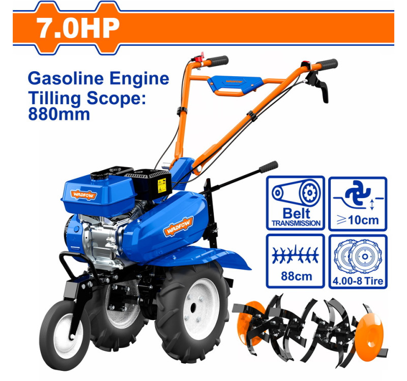 Σκαπτικό Βενζινοκινητήρα 212cc 7HP 88cm Wadfow WTL2A75