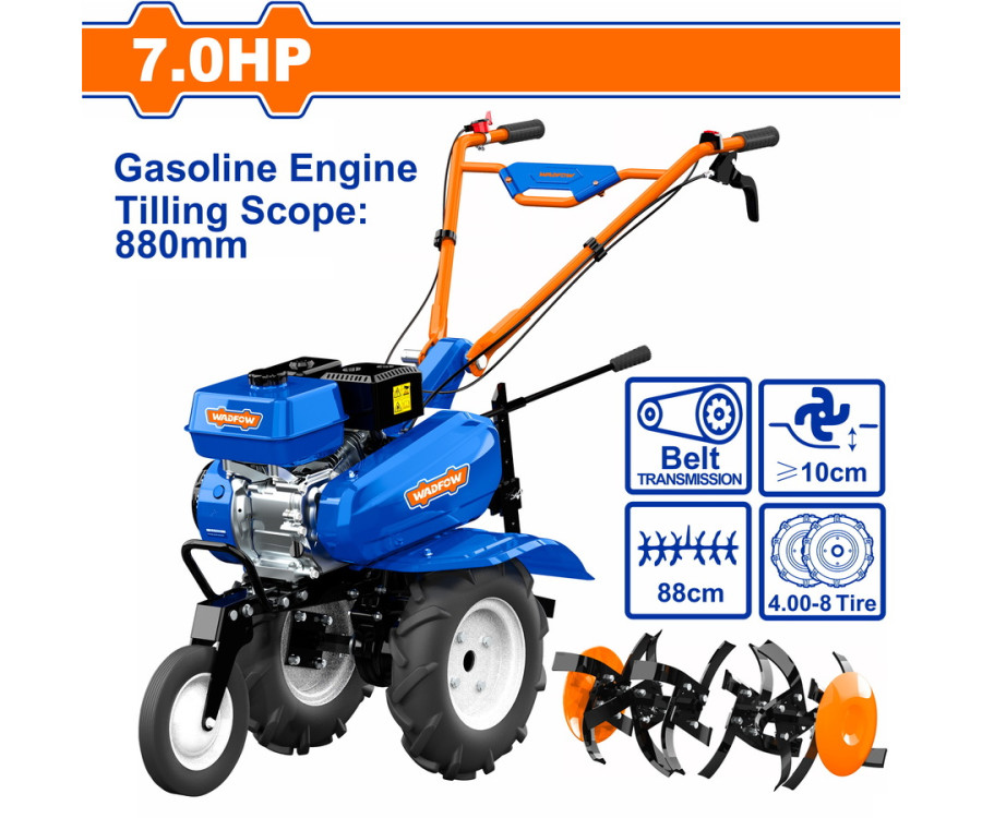 Σκαπτικό Βενζινοκινητήρα 212cc 7HP 88cm Wadfow WTL2A75