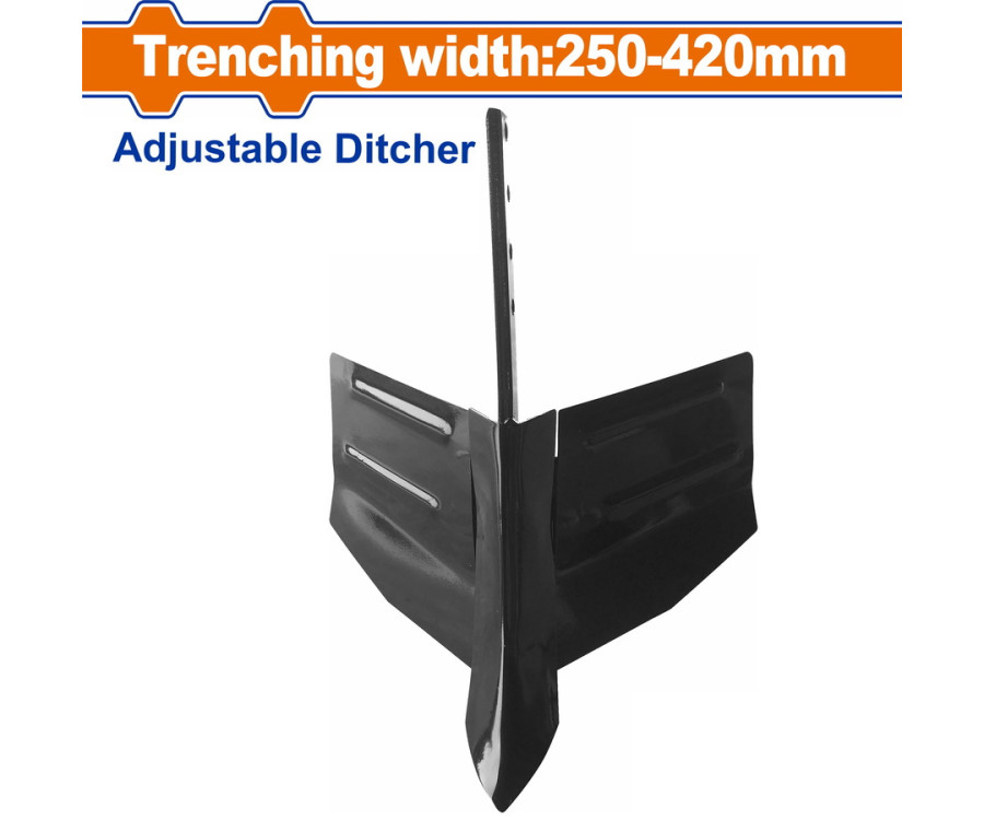 Αυλακωτήρας Ρυθμιζόμενος 250-420mm για Σκαπτικά Wadfow WTLPKA15A
