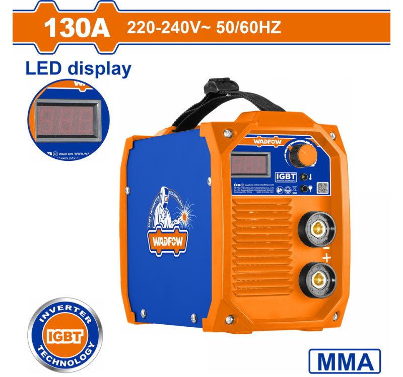 Ηλεκτροκόλληση Inverter 230V / 130A Wadfow WWD11301