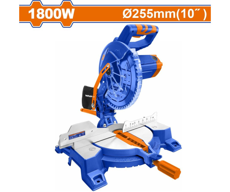 Φαλτσοπρίονο Ξύλου 1.800W Φ255mm Wadfow Wxd151800