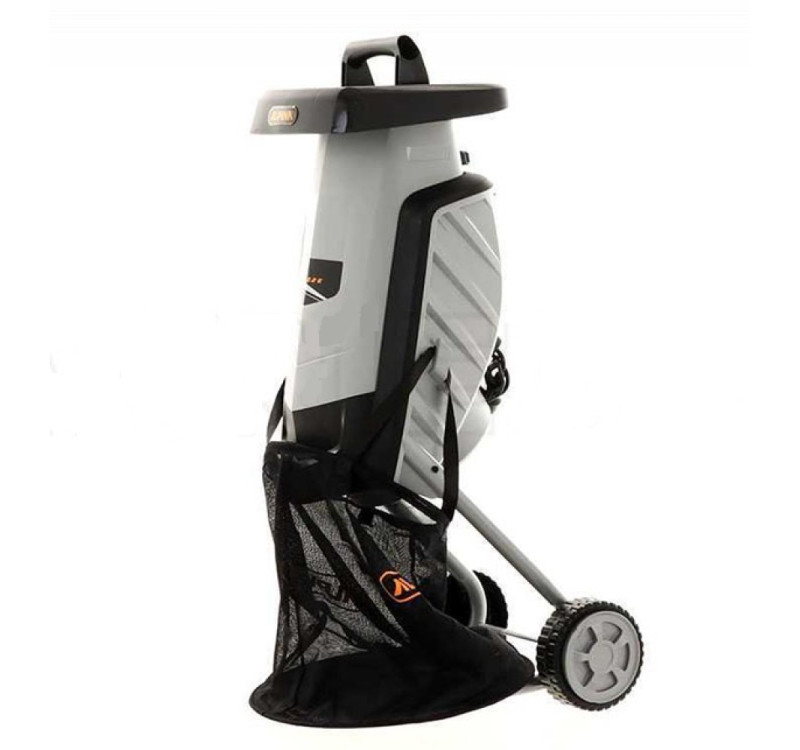 Θρυμματιστής Κλαδιών Ρεύματος 2200W, Alpina ACH 2.2E, με Κάδο Συλλογής 50 Λίτρων