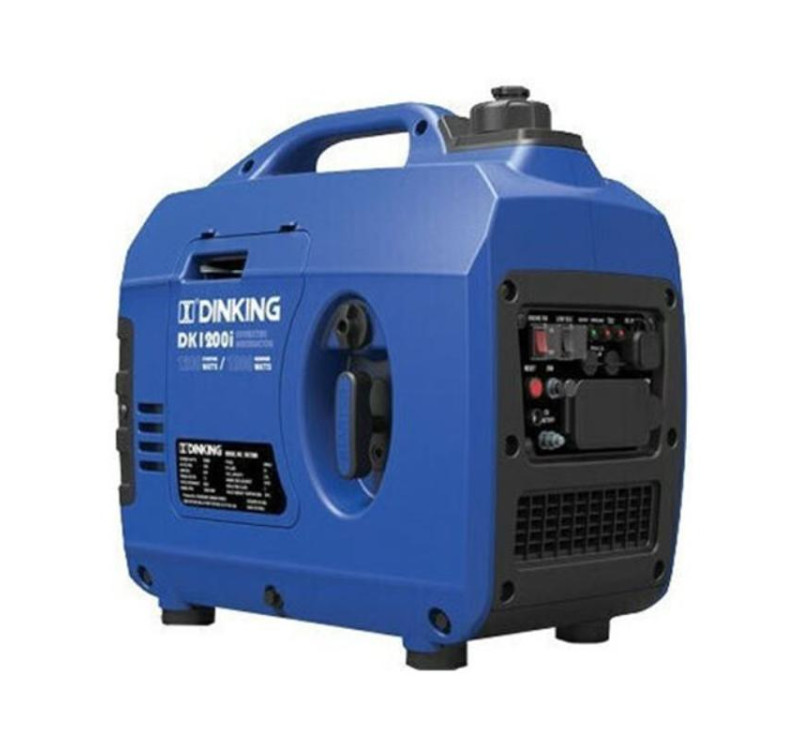 Γεννήτρια Βενζίνης Inverter 1,35KVA Dinking  DK-1200I, 4T 57cc, Χειρόμιζα
