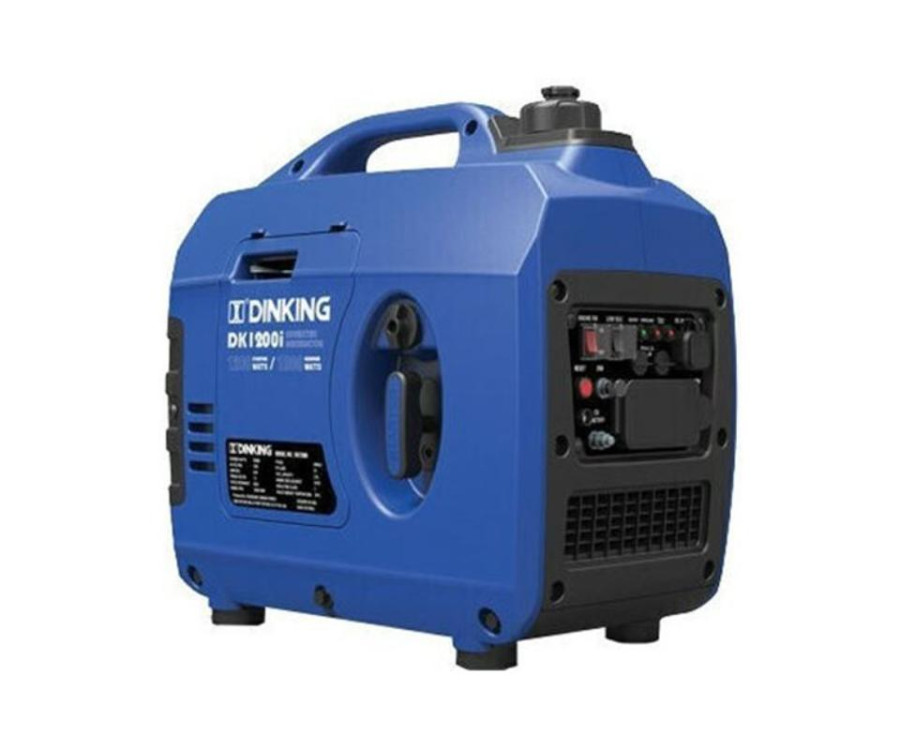 Γεννήτρια Βενζίνης Inverter 1,35KVA Dinking  DK-1200I, 4T 57cc, Χειρόμιζα
