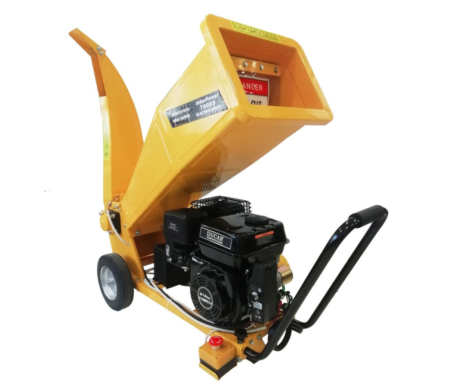 Θρυμματιστής Κλαδιών Βενζίνης 15HP, Interpower 1500ES, με Μίζα & Μπαταρία, Βαρέως Τύπου 