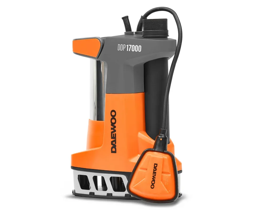 Αντλία Νερού Υποβρύχια Daewoo DDP17000, 1100W, 15.000lt/h, για Ακάθαρτα Νερά 